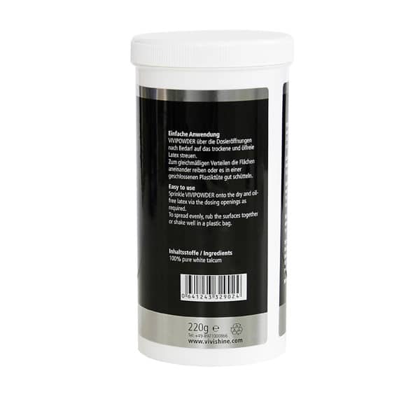 Vivipowder – Langzeitlagerung und Anziehhilfe für Latex 220g